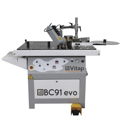 Bordatrice semiautomatica - BC91 Evo - Vitap - per nastri autoadesivi / con applicatore di colla