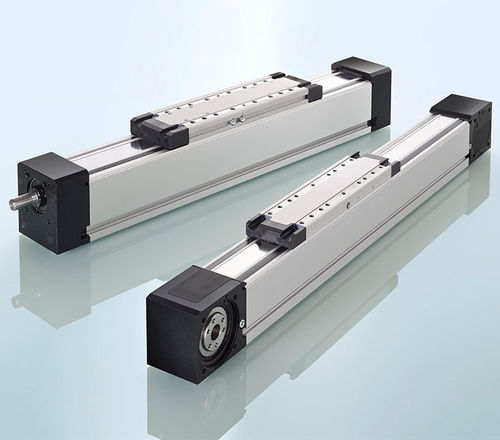 Asse lineare per camera bianca - RK DuoLine Clean 60 / 80 series - RK Rose+Krieger GmbH - per profilati / con cinghia a tacca / con vite a sfere