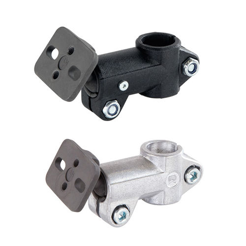 Connettore per tubi rotondo - KG W series - RK Rose+Krieger GmbH - articolato / in plastica / in alluminio