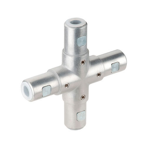 Connettore per tubi per parapetto - ITAS KI 40 - RK Rose+Krieger GmbH - rotondo / a croce / in ghisa di alluminio