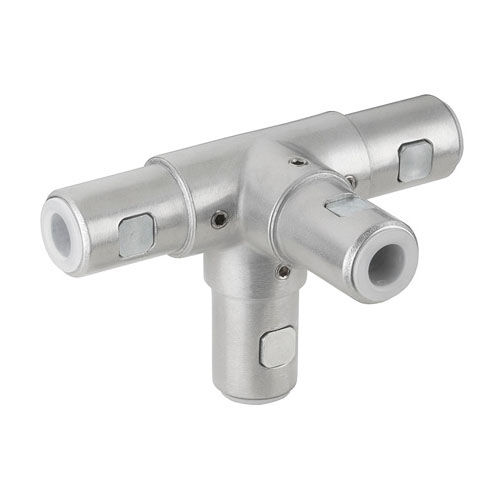 Connettore per tubi per parapetto - ITAS WITE 40 - RK Rose+Krieger GmbH - rotondo / a T / in ghisa di alluminio