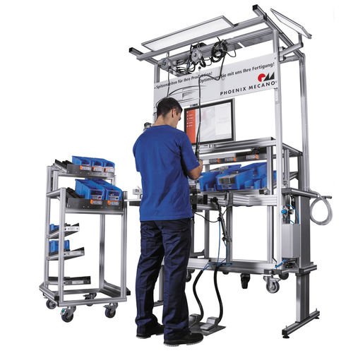Postazione di lavoro per assemblaggio - RK LEAN - RK Rose+Krieger GmbH - di preparazione ordini / di ispezione / per assemblaggio/disassemblaggio