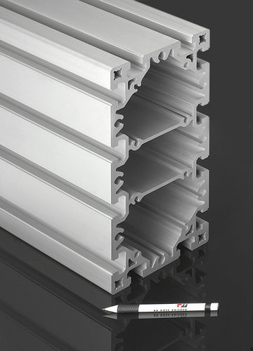 Profilo in alluminio - BLOCAN® D-Profil - RK Rose+Krieger GmbH - piatto / rettangolare / ad uso industriale