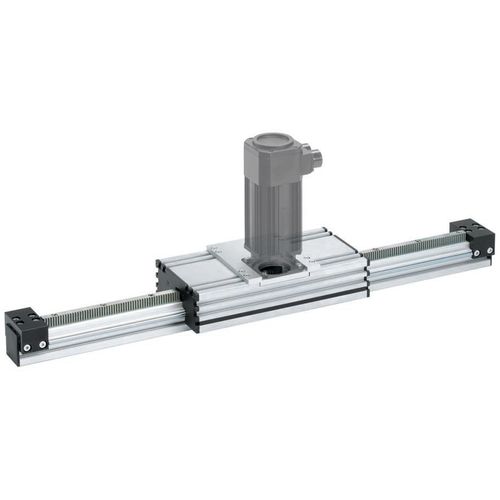 Unità lineare per profilati - SQ-ZST series - RK Rose+Krieger GmbH - a pignone e cremagliera / elettrica / in alluminio