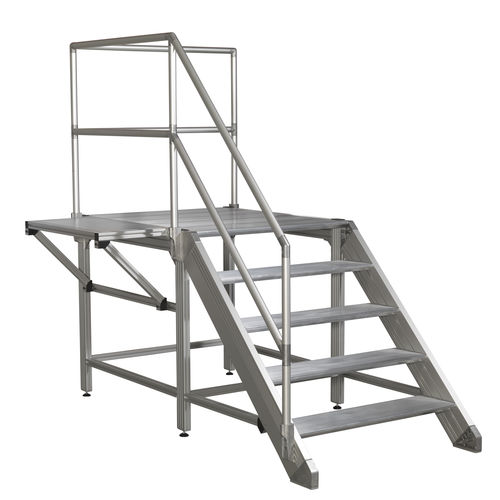 Scala dritta - ITAS  - RK Rose+Krieger GmbH - da esterno / in alluminio / con piattaforma