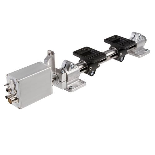 Asse lineare a tubo semplice - E series - RK Rose+Krieger GmbH - elettrico / con sistema di posizionamento / con cambio di formato automatizzato