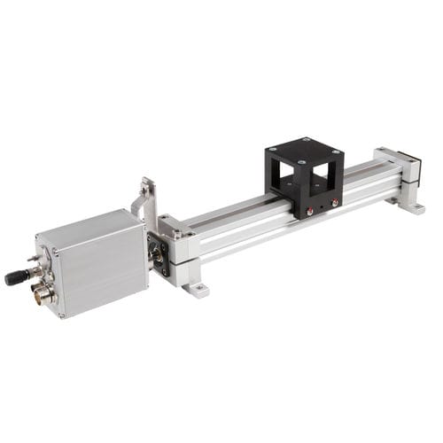 Asse lineare per profilati - quad - RK Rose+Krieger GmbH - elettrico / con sistema di posizionamento / con cambio di formato automatizzato