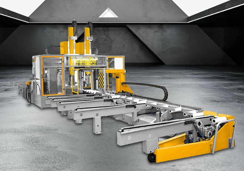 Centro di lavoro CNC 5 assi - Techno PF 2T - Essetre - a 12 assi / verticale / per legno
