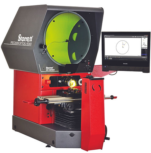 Comparatore ottico da banco - HD400 - STARRETT - orizzontale / digitale