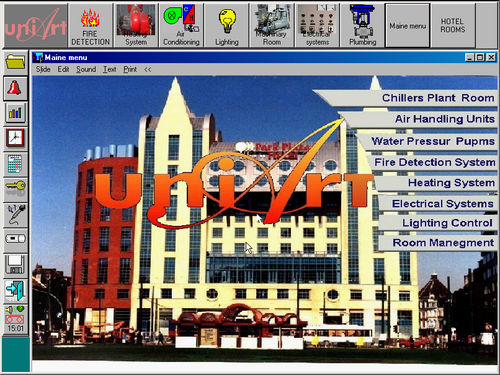 Software SCADA - UniArt - Control Applications Ltd - Windows