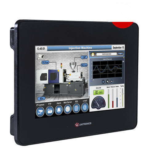 PLC compatto - UniStream® 7 series - Unitronics - con I/O integrati / Modbus / RS485