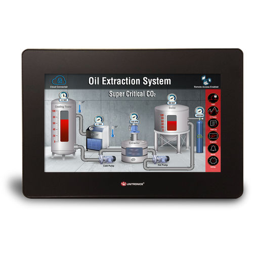 Programmable logic controller con HMI integrato - UniStream&reg; - Unitronics - compatto / con I/O integrati / RS485