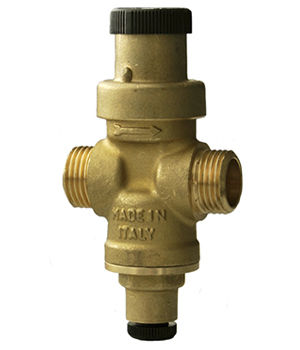 Regolatore e riduttore di pressione per acqua - MINIBRASS 107 - RubinetteriaMalgorani - a spillo / in ottone