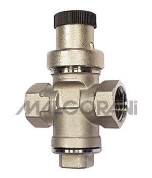 Regolatore e riduttore di pressione per acqua - MINIBRASS 102 316 - RubinetteriaMalgorani - a spillo / in acciaio inossidabile