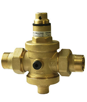 Regolatore e riduttore di pressione per acqua - EUROBRASS CR - RubinetteriaMalgorani - a spillo / in ottone / ad effetto diretto