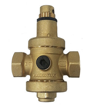 Regolatore e riduttore di pressione per acqua - EUROBRASS 134 - RubinetteriaMalgorani - a spillo / in ottone / in acciaio inossidabile
