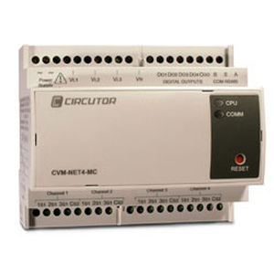 Analizzatore per rete elettrica - CVM-NET4 - CIRCUTOR - di potenza / di tensione / da integrare