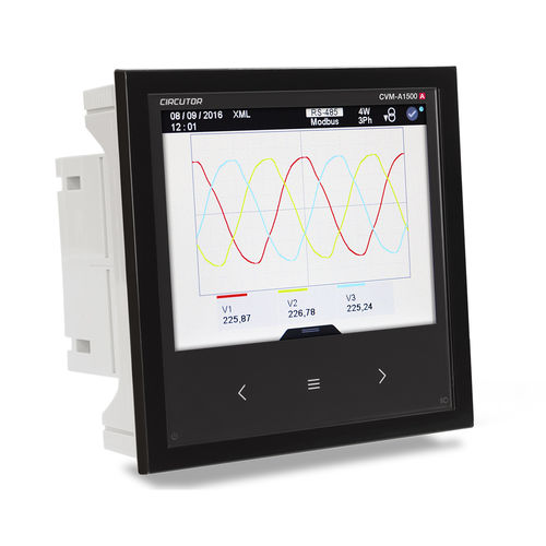 Analizzatore elettrico - CVM-A1500 - Class A - CIRCUTOR - di qualità di energia
