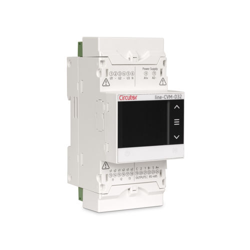 Analizzatore di potenza - Line-D32 - CIRCUTOR - per rete elettrica / modulare