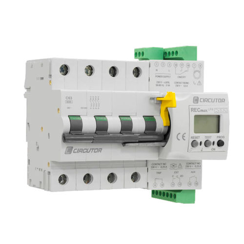 Interruttore automatico differenziale - RECmaxLPD series - CIRCUTOR - con dispersione a terra / trifase / monofase