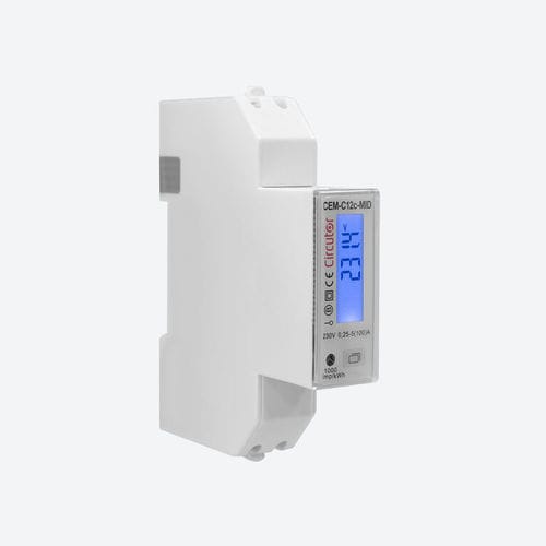Contatore di energia elettrica monofase - CEM-C12c - CIRCUTOR - su guida DIN / RS-485 / Modbus