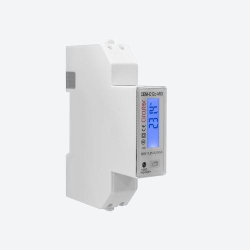 Contatore di energia elettrica monofase - CEM-C12c - CIRCUTOR - su guida DIN / RS-485 / Modbus