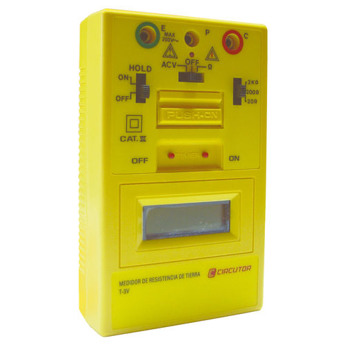 Apparecchio di misura di corrente - T-3V series  - CIRCUTOR - della resistenza di terra / portatile