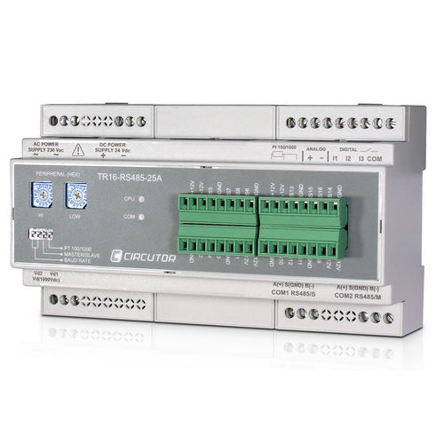 Analizzatore di rete elettrica DC - TR16 series - CIRCUTOR - di potenza / da integrare / con controllore di temperatura integrato