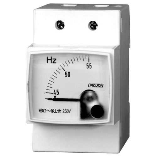 Frequenzimetro analogico - HM45 series - CIRCUTOR - su guida DIN