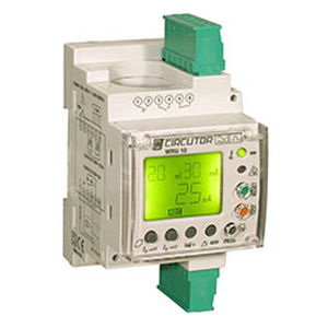Relè di protezione con dispersione a terra - WRU10 series  - CIRCUTOR - di frequenza / su guida DIN / digitale