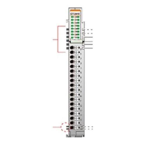 Modulo di uscita digitale - GT-2418 - Beijer Electronics - 8 uscite digitali / modulo di transizione / di corrente