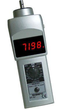 Tachimetro a contatto - DT-107A - SEALS USA - portatile / con display LED / a 5 cifre