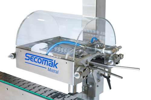 Sistema di asciugatura a lama d'aria per lattine - Mistral V - SECOMAK - per bottiglie / per l'industria alimentare e delle bevande / industriale