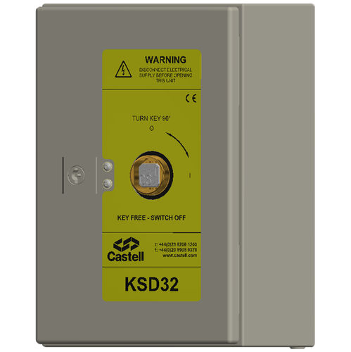 Interruttore-sezionatore rotativo - KSD - CASTELL SAFETY INTERNATIONAL - multipolare / senza fusibile / industriale
