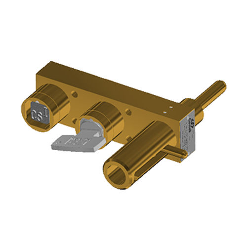 Serratura per porta scorrevole - KLE - CASTELL SAFETY INTERNATIONAL - a chiave / a chiavistello / in ottone