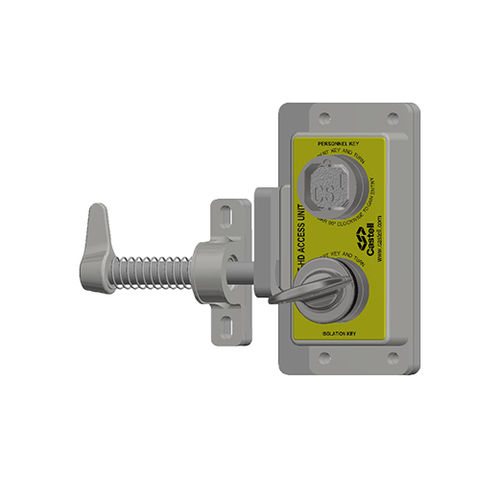 Serratura a chiave - AIE-HD - CASTELL SAFETY INTERNATIONAL - per porta scorrevole / in ottone / in acciaio inossidabile