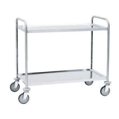 Carrello in acciaio inossidabile - C200 - Tecnotelai - 2 livelli