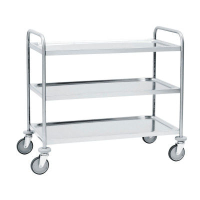 Carrello in acciaio inossidabile - C205 - Tecnotelai - 3 livelli