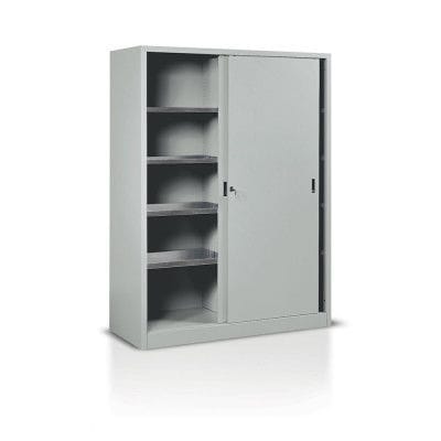 Armadio di stoccaggio - E369 - Tecnotelai - a pavimento / a porte scorrevoli / per vernice in polvere