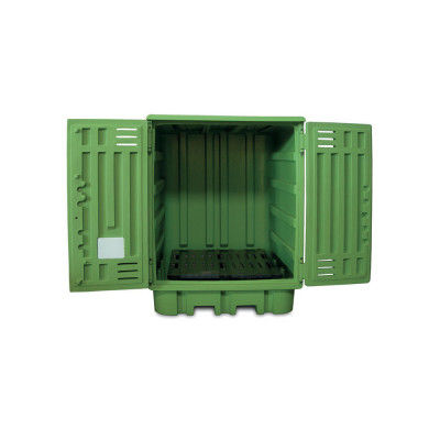 Cassa-pallet in polietilene - 0821 - Tecnotelai - per fusti