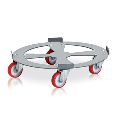 Carrello per movimentazione - 0763 - Tecnotelai - in poliuretano / porta-fusto