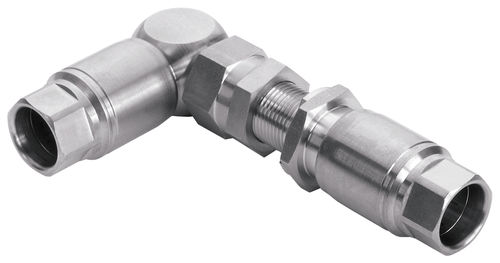 Raccordo di angolo - 1614  - EISELE GmbH - per prodotti chimici / pneumatico / ad avvitamento