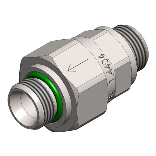 Valvola di ritegno a fungo - 3147  - EISELE GmbH - maschio / avvitabile
