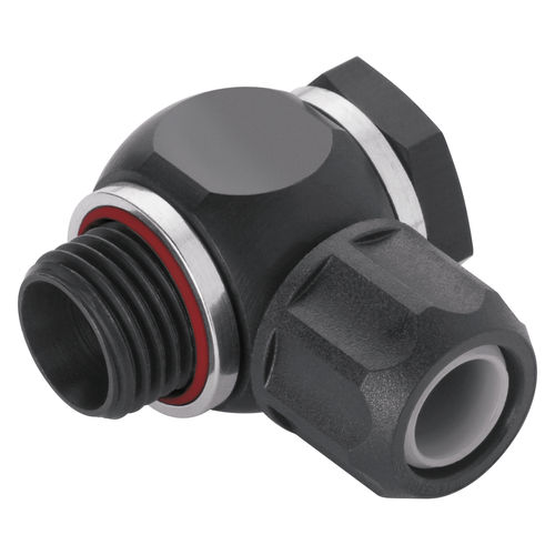 Raccordo pneumatico - 534-xxxxK  - EISELE GmbH - ad avvitamento / a T / in alluminio anodizzato