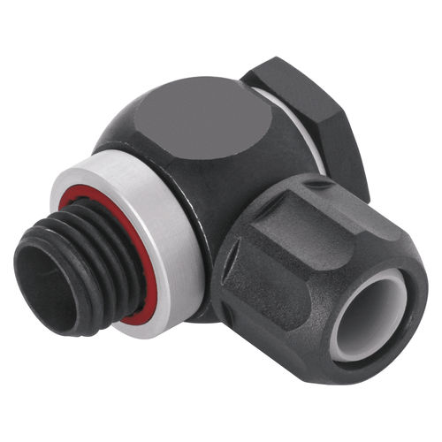Raccordo pneumatico - 535  - EISELE GmbH - ad avvitamento / a T / maschio-femmina