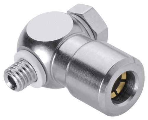 Raccordo pneumatico - 635-xxxxK  - EISELE GmbH - ad avvitamento / a gomito / in ottone nichelato