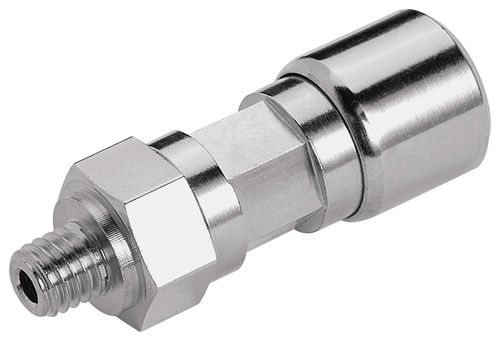 Raccordo ad avvitamento - 729  - EISELE GmbH - in ottone nichelato / maschio