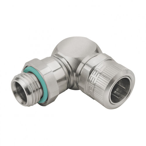 Raccordo pneumatico - VT4504  - EISELE GmbH - ad avvitamento / a gomito / in acciaio inossidabile