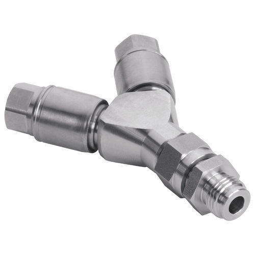 Raccordo pneumatico - 1619  - EISELE GmbH - ad avvitamento / ad innesto rapido / a Y