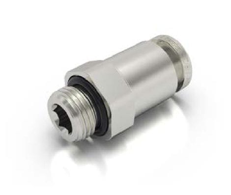 Raccordo pneumatico - 828-0266 - EISELE GmbH - ad avvitamento / G / in ottone nichelato